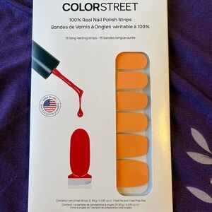 Color Street 'marigold' Nail Polish Strips - Peel & Stick